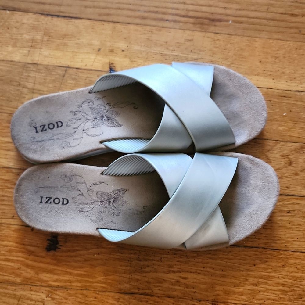 Izod slip on sandals size 7.5
